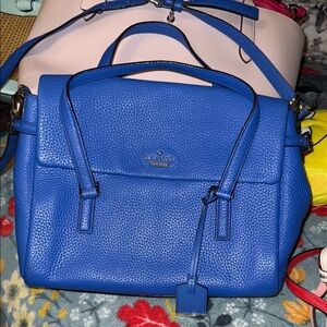 Royal blue so gorgeous bag you can use hand or cross body